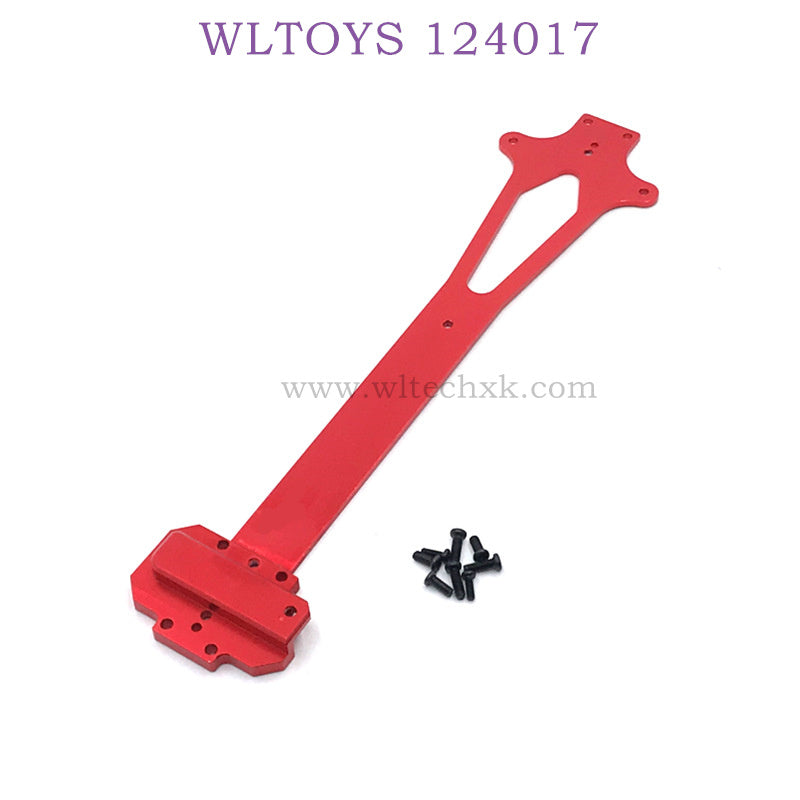 Upgrade Part of WLTOYS 124017 RC Car The second Plate Old Version red