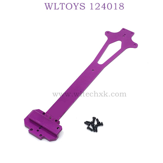 WLTOYS 124018 RC Car Upgrade Part The second Plate Old Version purple