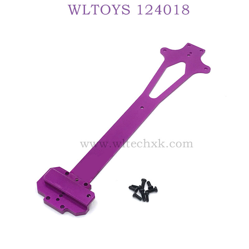 WLTOYS 124018 RC Car Upgrade Part The second Plate Old Version purple