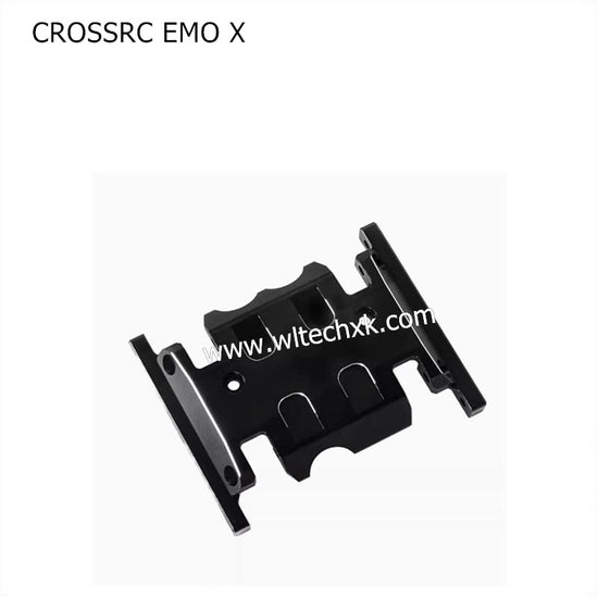 CROSSRC EMO X Parts Upgrade Aluminum Alloy Metal OP Gearbox Base 227403 BLACK