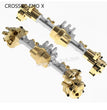 CROSSRC EMO X Parts Front and Rear Axle Housing Assembly silver-1