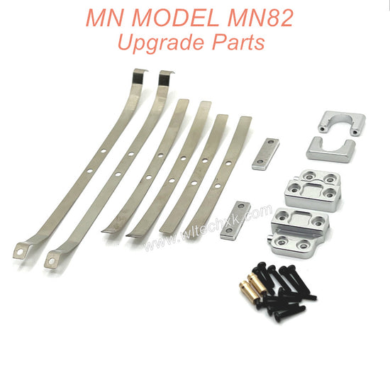 45-MN MODEL MN82 Upgrade Parts Rear Fixing Seat and Springs Silver