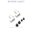 WLTOYS 124017 RC Car Upgrade Servo Fixing Seat silver