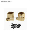 CROSSRC EMO X Parts Upgrade Brass Accessories Rear Axle Cup Rear C Seat-3