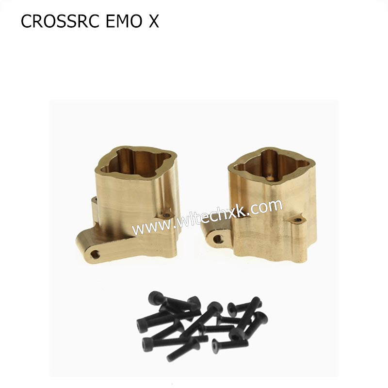 CROSSRC EMO X Parts Upgrade Brass Accessories Rear Axle Cup Rear C Seat-3