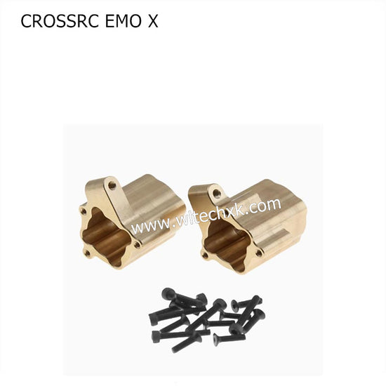 CROSSRC EMO X Parts Upgrade Brass Accessories Rear Axle Cup Rear C Seat-4