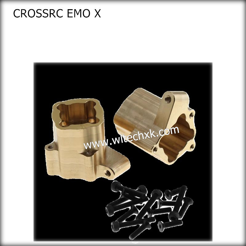 CROSSRC EMO X Parts Upgrade Brass Accessories Rear Axle Cup Rear C Seat-5