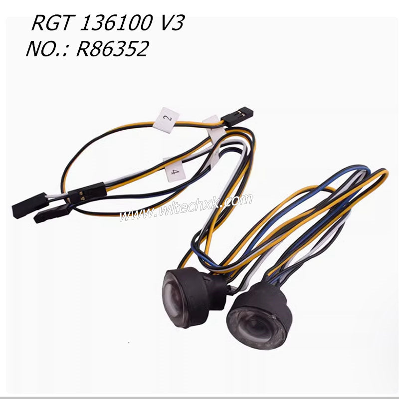 RGT EX136100 V3 Parts Angel Eye Headlight R86352 