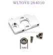 Upgrade Parts Of WLTOYS 284010 RC Car Motor Seat silver