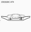 CROSSRC AT4 Parts Front Bumper Assembly CS-97400918