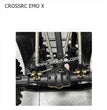 CROSSRC EMO X Parts Front and Rear Axle Upgrade Brass Metal Tie Rod Seat Shock Absorber Base-3
