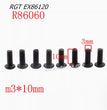 RGT EX86120 Upgrade Parts Gearbox Screws 8 R86060 