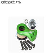CROSSRC AT6 Parts Aluminum Alloy Adjustable Strength 25T Servo Arm (unloading design) M Type GREEN