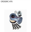 CROSSRC AT6 Parts Aluminum Alloy Adjustable Strength 25T Servo Arm (unloading design) M Type GRAY