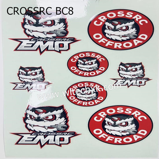 CROSSRC BC8 Parts Sticker-1