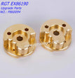 RGT EX86190 Upgrade Parts Front Steering Brass Counterweight L/R P860094-3