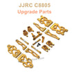 5-JJRC C8805 Upgrade Parts Alloy Kit Gold