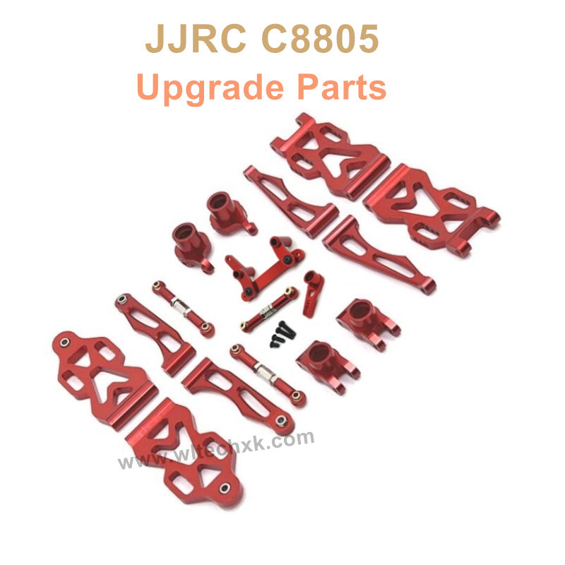 5-JJRC C8805 Upgrade Parts Alloy Kit Red