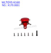 WLTOYS K160 RC Helicopter Upgrade Parts Swivel Head Kit 6061 K170.0001 RED