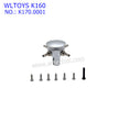 WLTOYS K160 RC Helicopter Upgrade Parts Swivel Head Kit 6061 K170.0001 SILVER