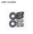 LDRC LD18401 RC CAR Original Parts Tire silver