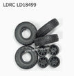 LDRC LD18499 Original Parts Tire BLACK