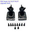 MJX Hyper Go H12Y H12Y+ Upgrade Parts Brass Electrophoresis Rear Axle Cup Counterweight Gear Cover-3