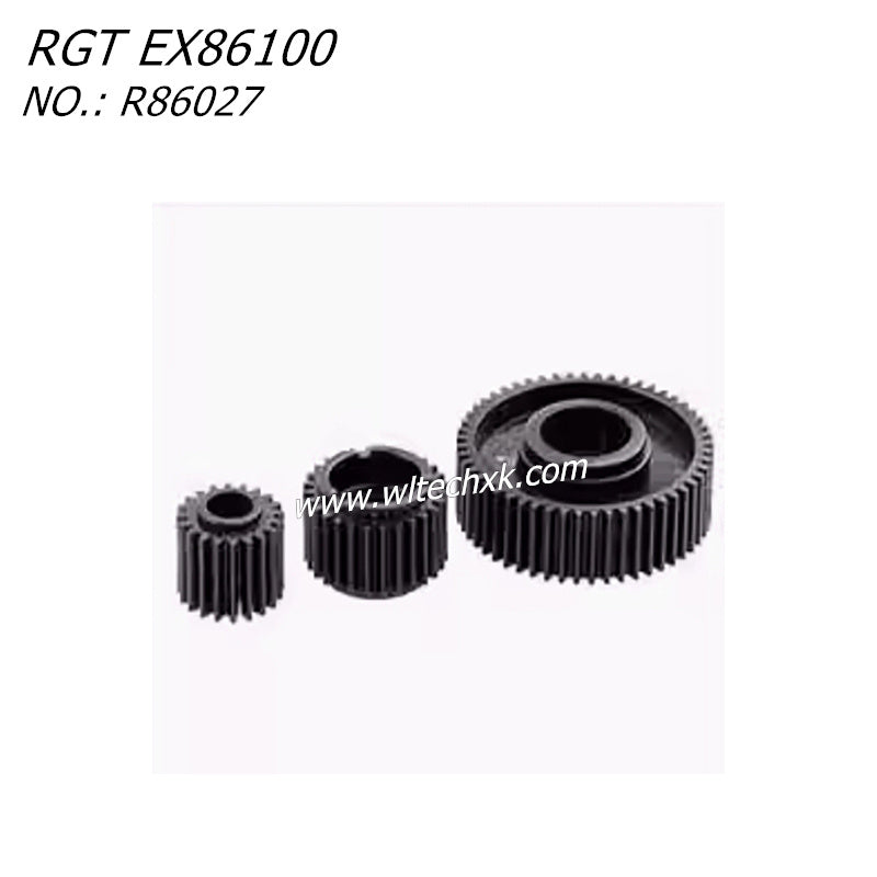 RGT EX86100 RC CAR Parts Gearbox Large Gear 3pieces R86027 