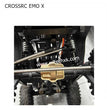 CROSSRC EMO X Parts Front and Rear Axle Bridge Cover Upgrade Brass Metal Bridge Cover-5