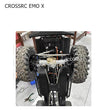 CROSSRC EMO X Parts Front and Rear Axle Bridge Cover Upgrade Brass Metal Bridge Cover-3
