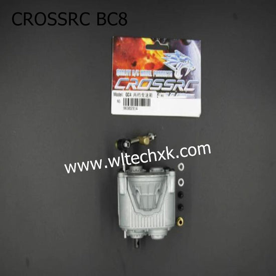 CROSSRC BC8 Parts All Metal Two Speed Gearbox Upgrade Metal Gear 97400289-1