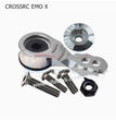 CROSSRC EMO X Parts Aluminum Alloy Spring Unloading 25T Servo Arm (Small) SILVER