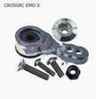 CROSSRC EMO X Parts Aluminum Alloy Spring Unloading 25T Servo Arm (Small) GRAY