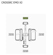 CROSSRC EMO X2 Parts Light Piece CS-97401152-1