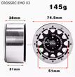 CROSSRC EMO X3 Parts 2.6 inch Metal Clamp Wheel Mk07 4082 h8h-3