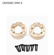 CROSSRC EMO X Parts CROSSRC EMO X Parts Brass Weight Front Steering Rear Axle Seat Modification and Upgrade
