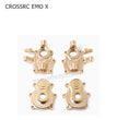 CROSSRC EMO X Parts CROSSRC EMO X Parts Brass Weight Front Steering Rear Axle Seat Modification and Upgrade