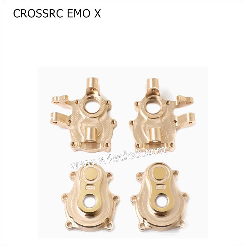CROSSRC EMO X Parts Modified and Upgraded Brass Accessories Front Aaxle Steering Cup