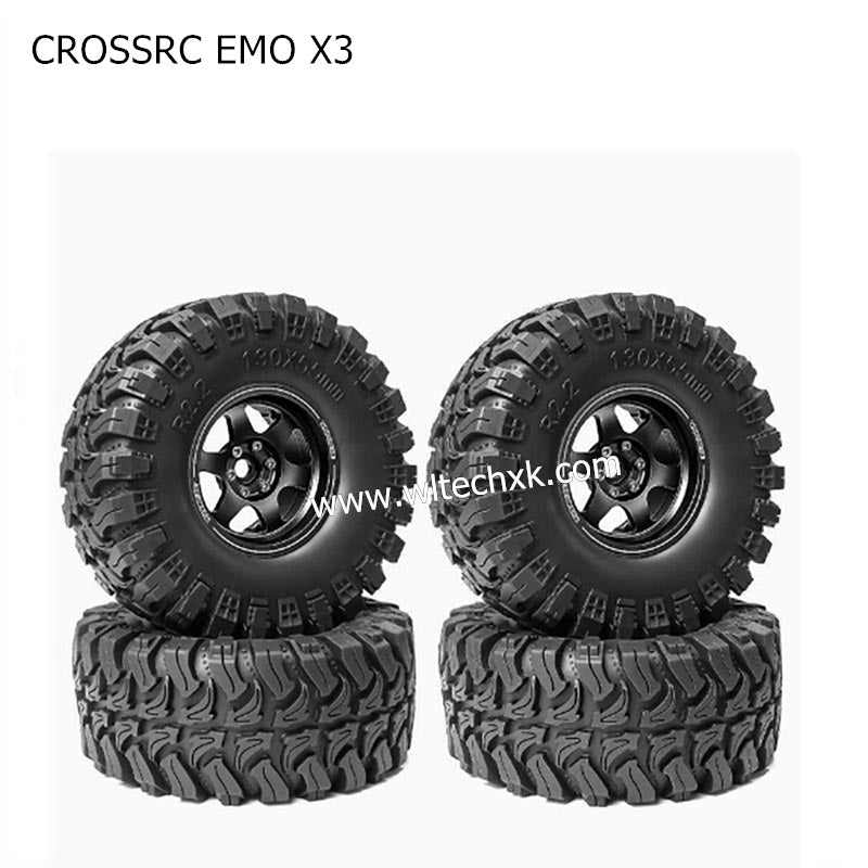 CROSSRC EMO X3 Parts 2.2 inch ET37 Wheel Boot Tire-3