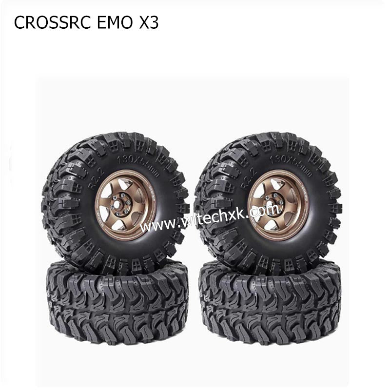 CROSSRC EMO X3 Parts 2.2 inch ET37 Wheel Boot Tire-5