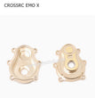 CROSSRC EMO X Parts Modified and Upgraded Brass Accessories Rear Axle Seat Bearing Seat-2