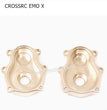CROSSRC EMO X Parts Modified and Upgraded Brass Accessories Rear Axle Seat Bearing Seat-3