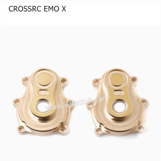 CROSSRC EMO X Parts Modified and Upgraded Brass Accessories Rear Axle Seat Bearing Seat-4