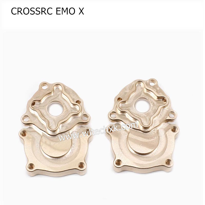 CROSSRC EMO X Parts Modified and Upgraded Brass Accessories Rear Axle Seat Bearing Seat-5