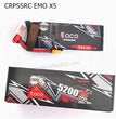 CROSSRC EMO X5 Parts Grizzlie 3S 5200mah