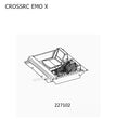 CROSSRC EMO X Parts Transparent Car Shell Assembly CS-97401253-1