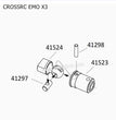 CROSSRC EMO X3 Parts Drive Shaft Metal Parts CS-97401262