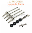 6-JJRC C8805B Upgrade Parts Metal Drive Shaft-Siamese Version Black 