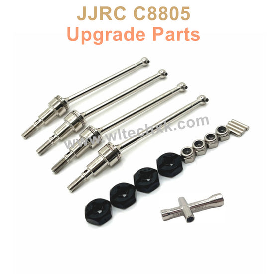 6-JJRC C8805B Upgrade Parts Metal Drive Shaft-Siamese Version Black 