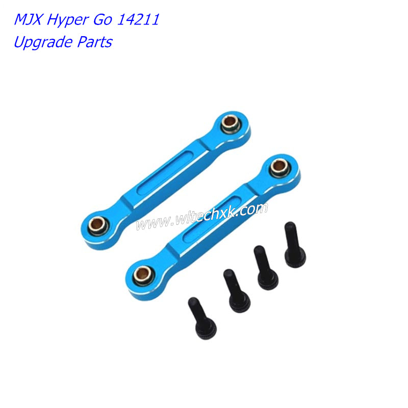 MJX Hyper Go 14211 Upgrade Parts Metal Modified Front Steering Fixing Rod BLUE